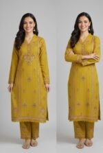 Cotton 2-Piece Stitched Suit - Image 3