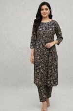 Unstitched linen 2-piece Suit