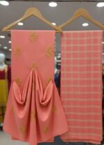 UN-STITCHED Viscous Embroidery 2-PIECE SUIT - Image 5