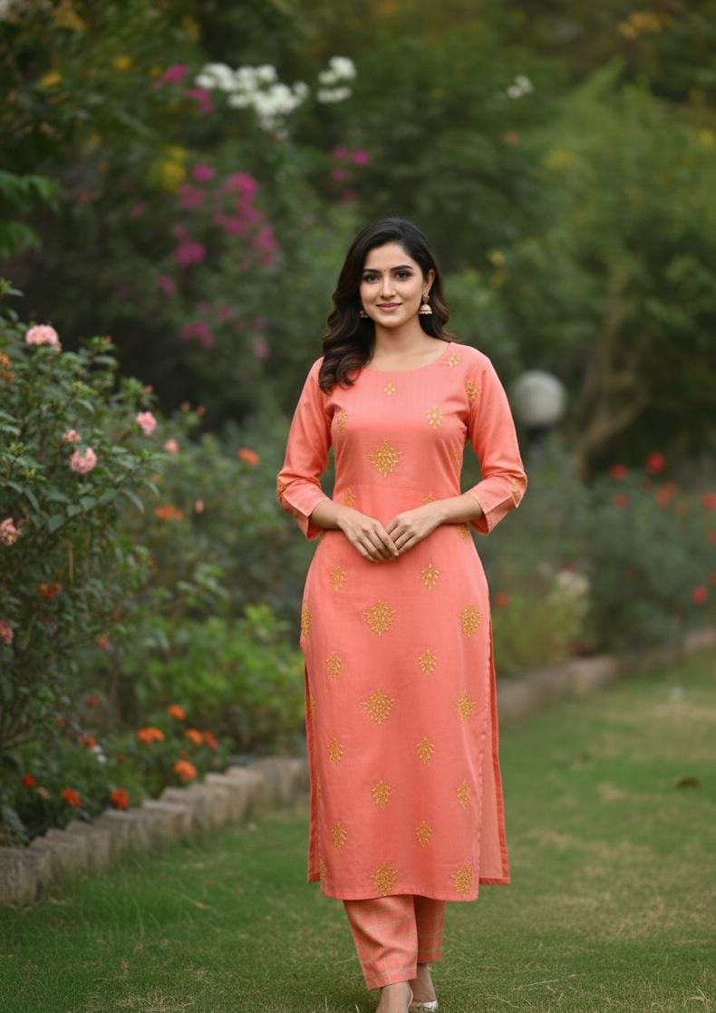 viscous embroidery 2-piece un-stitched suit UN-STITCHED Viscous Embroidery 2-PIECE SUIT - Image 1