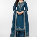Khaddar Embroidery Stitched 3-Piece