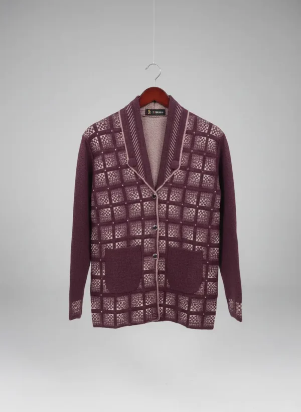 Ladies Jersey with Premium Knitted Button