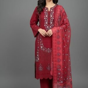 khaddar 3-piece stitch suit