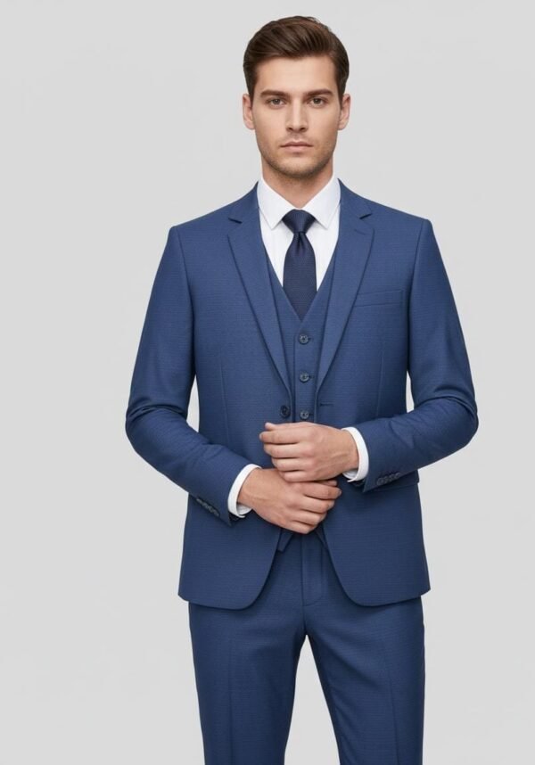 Mens Three Piece Suirt