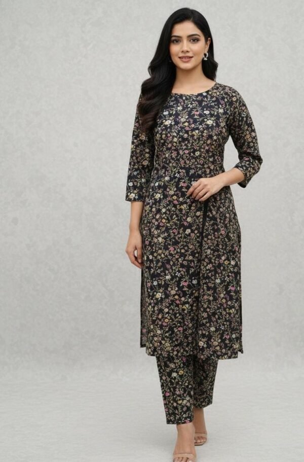 Unstitched linen 2-piece Suit