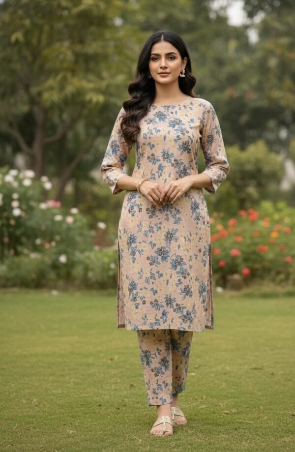 UN-Stitched Dhanak 2-Piece Suit