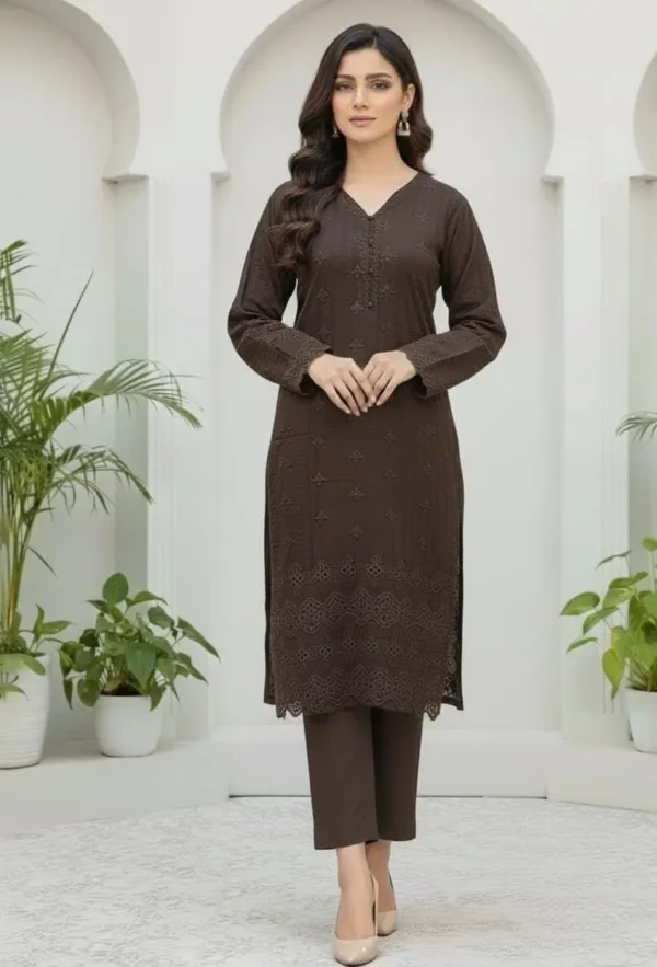 Shamrey Stuff 3-Piece Stitched Suit